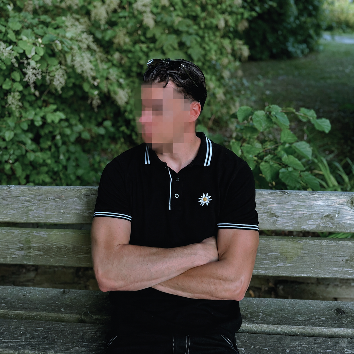 EDELWEISS POLO 2.0 SCHWARZ